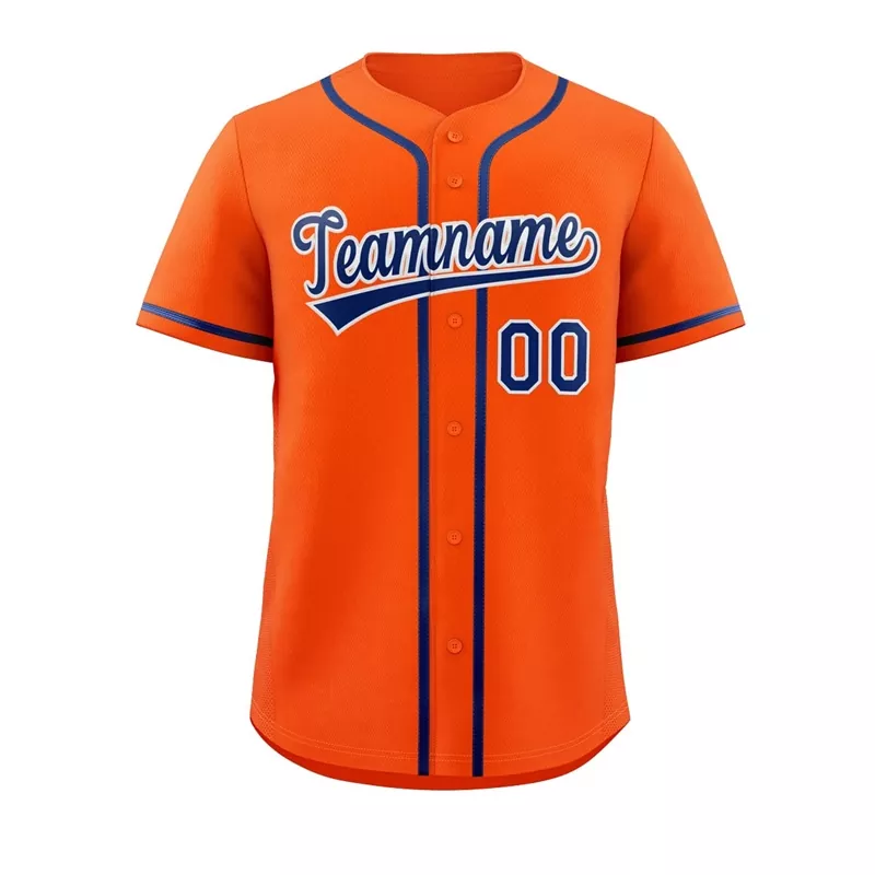 Honkbalshirt met ronde hals